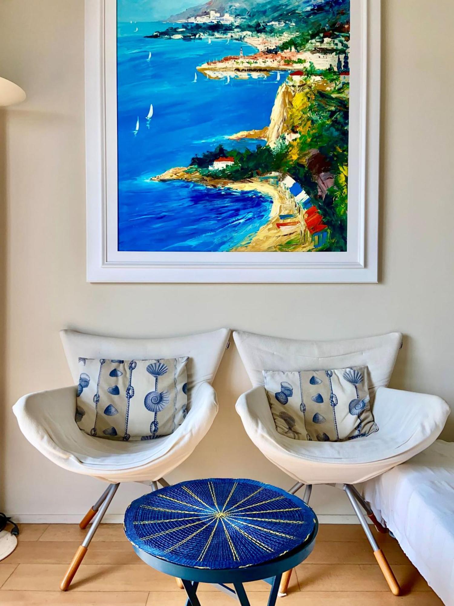 Ferienwohnung "Riviera Prestige" Vue Mer Panoramique Proche Gare Roquebrune-Cap-Martin Exterior foto