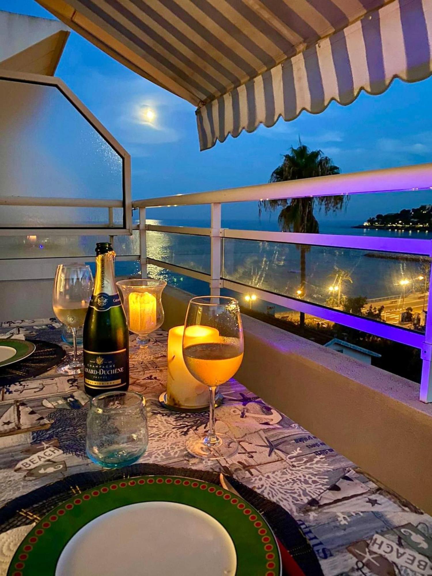 Ferienwohnung "Riviera Prestige" Vue Mer Panoramique Proche Gare Roquebrune-Cap-Martin Exterior foto
